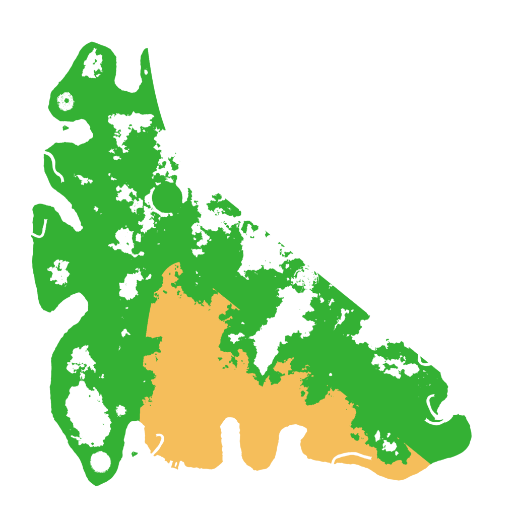 Biome Rust Map: Procedural Map, Size: 4500, Seed: 385274468