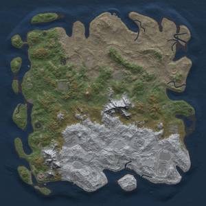 Thumbnail Rust Map: Procedural Map, Size: 5000, Seed: 440325949, 19 Monuments