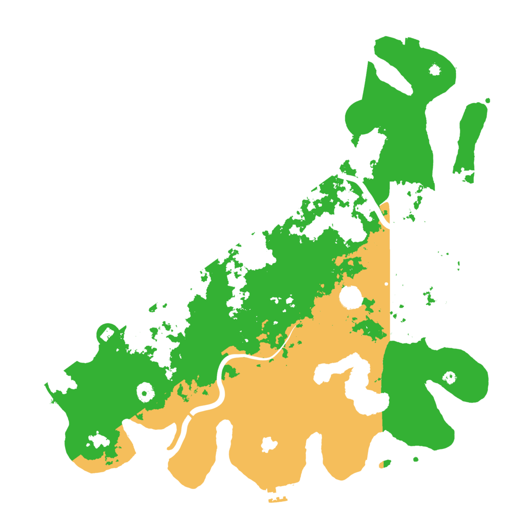 Biome Rust Map: Procedural Map, Size: 4200, Seed: 1238