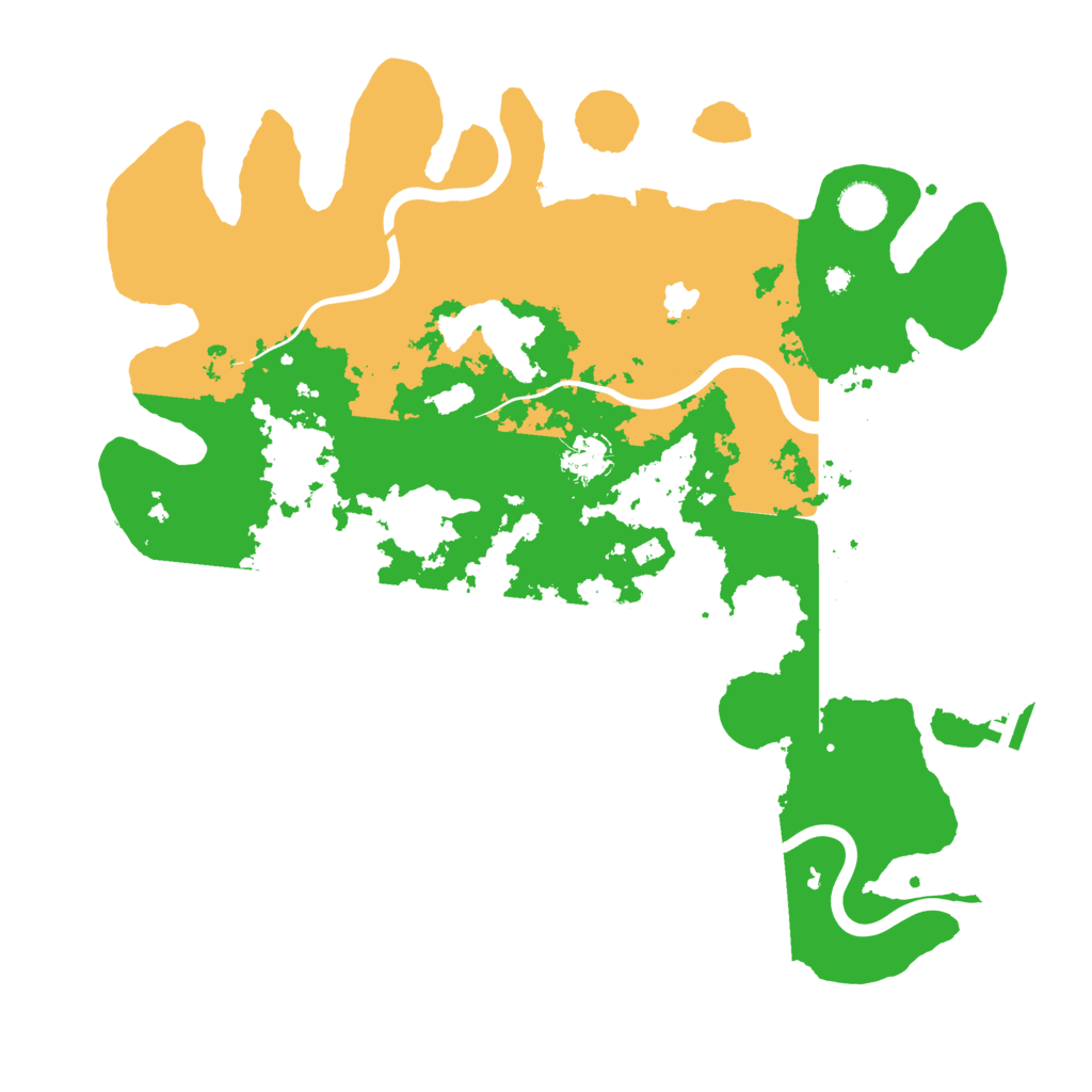 Biome Rust Map: Procedural Map, Size: 4000, Seed: 1596821291
