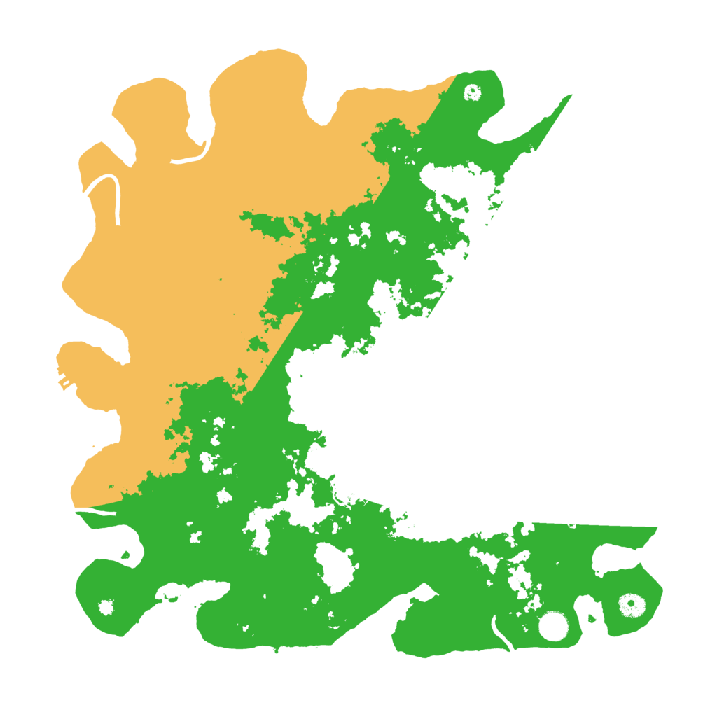 Biome Rust Map: Procedural Map, Size: 4250, Seed: 6216