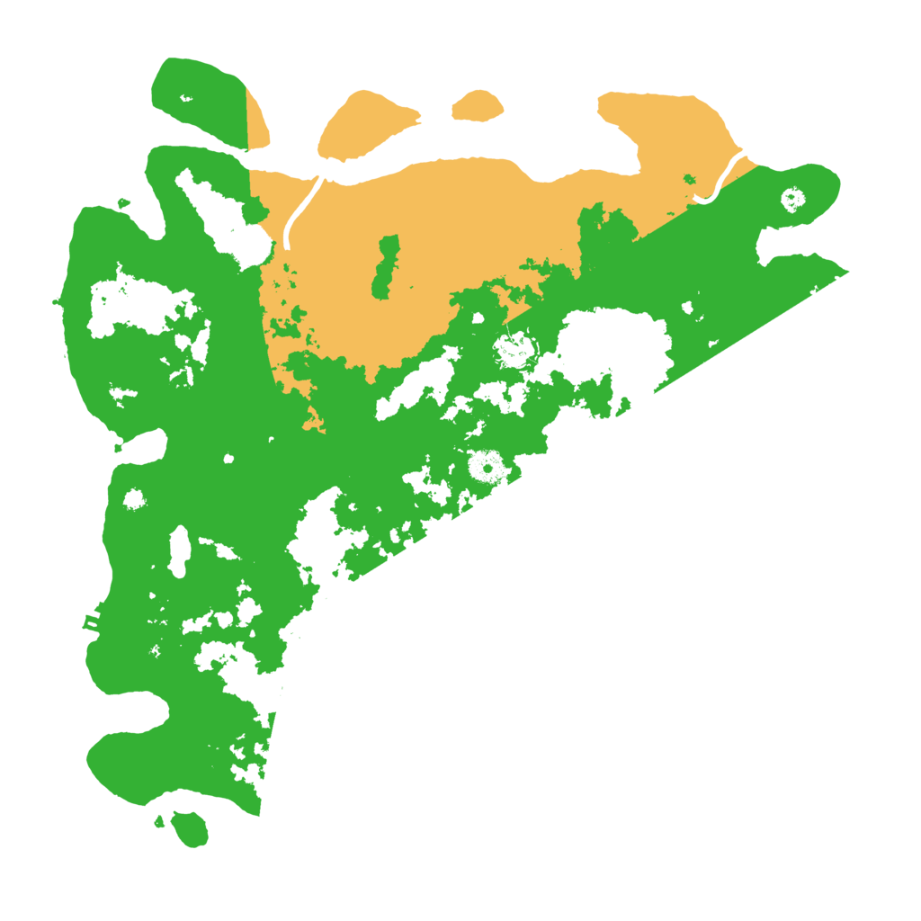 Biome Rust Map: Procedural Map, Size: 4000, Seed: 65443