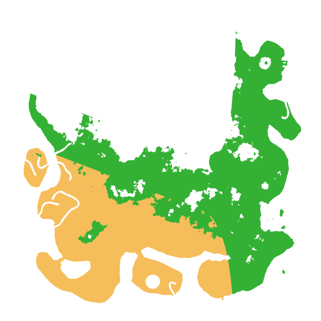 Biome Rust Map: Procedural Map, Size: 4000, Seed: 536489
