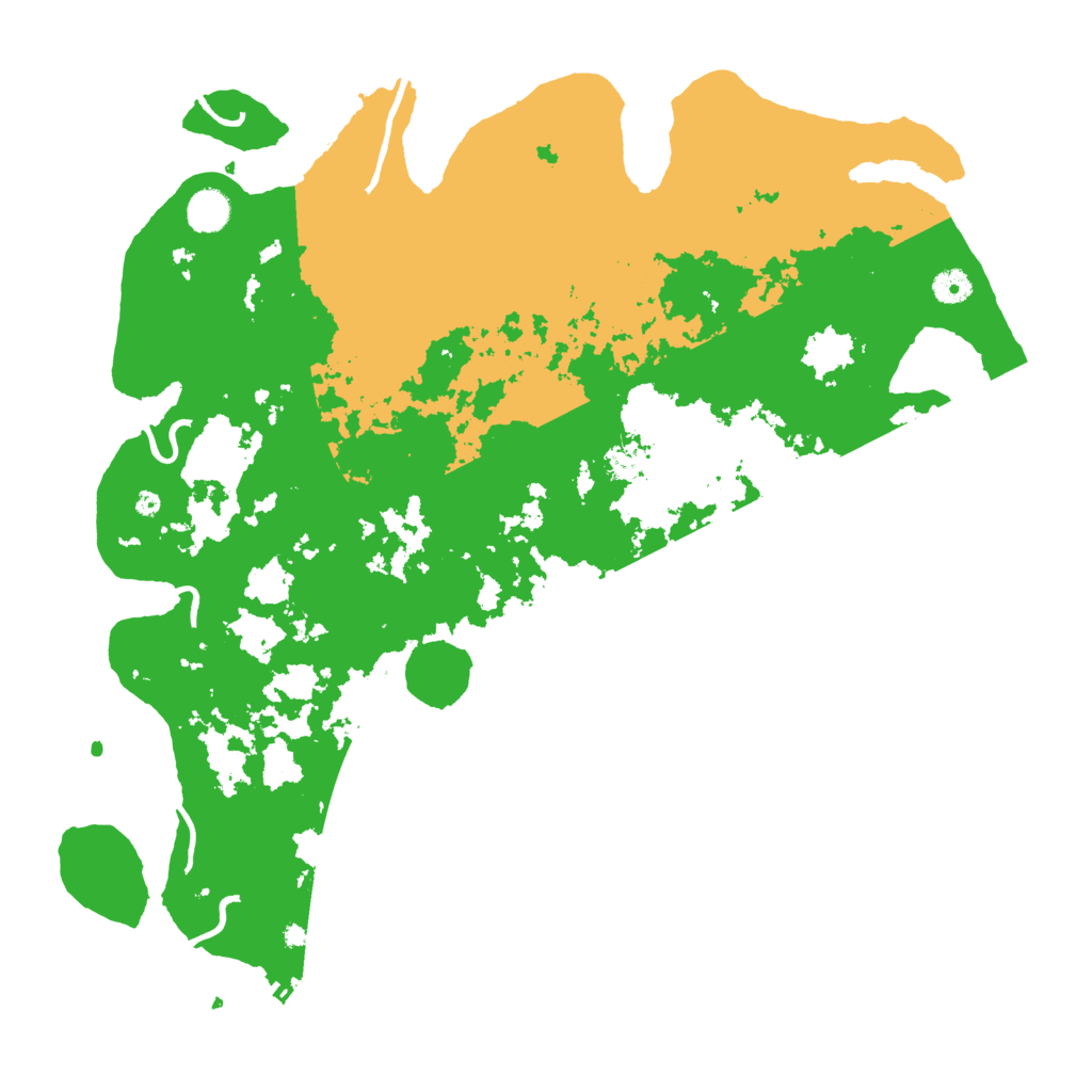 Biome Rust Map: Procedural Map, Size: 4500, Seed: 597569