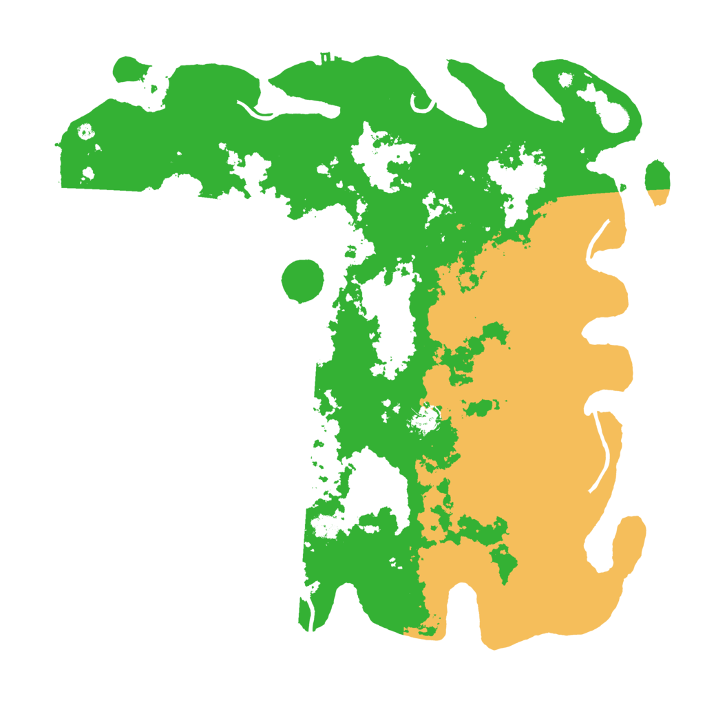 Biome Rust Map: Procedural Map, Size: 4500, Seed: 19871