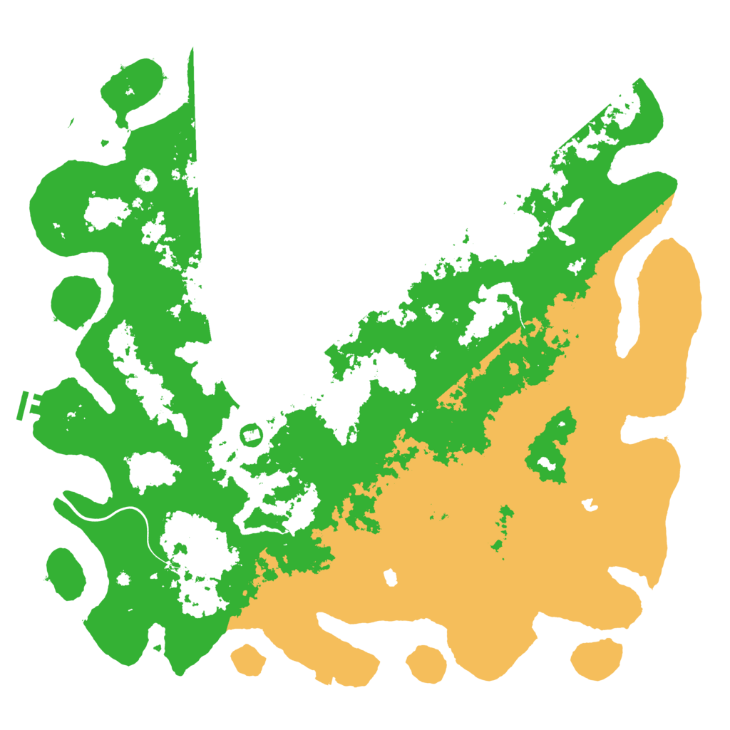 Biome Rust Map: Procedural Map, Size: 5000, Seed: 639886796