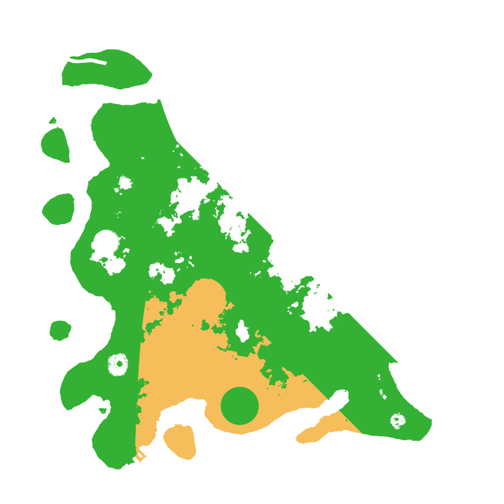 Biome Rust Map: Procedural Map, Size: 3500, Seed: 339505340