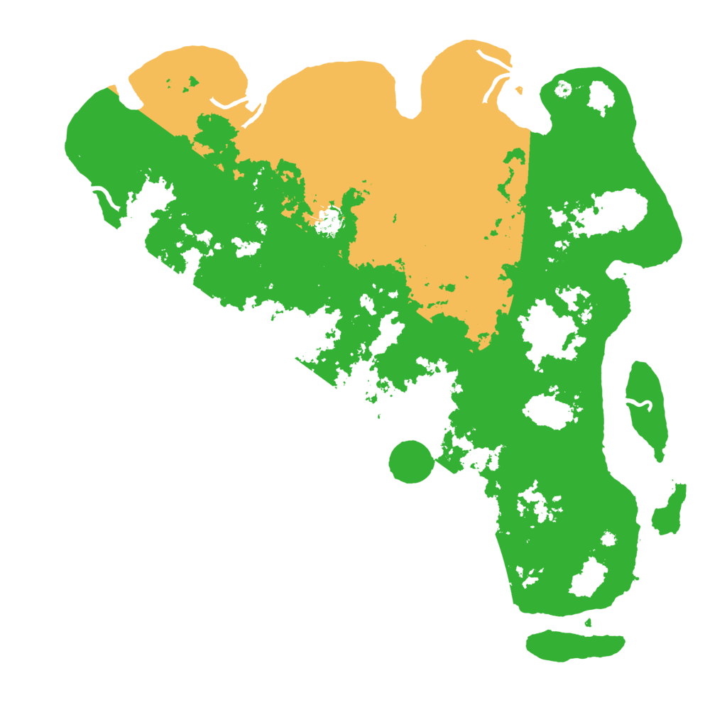 Biome Rust Map: Procedural Map, Size: 4500, Seed: 19190721