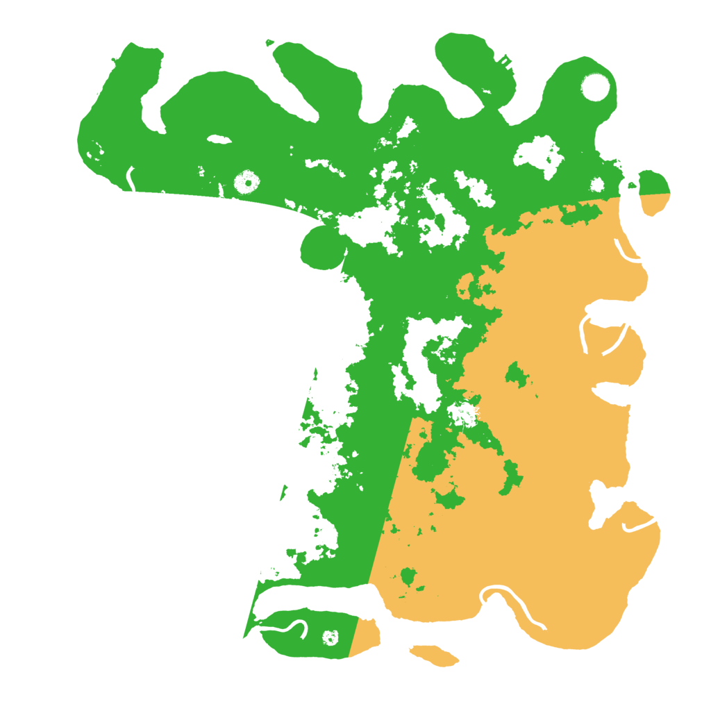 Biome Rust Map: Procedural Map, Size: 4500, Seed: 182241
