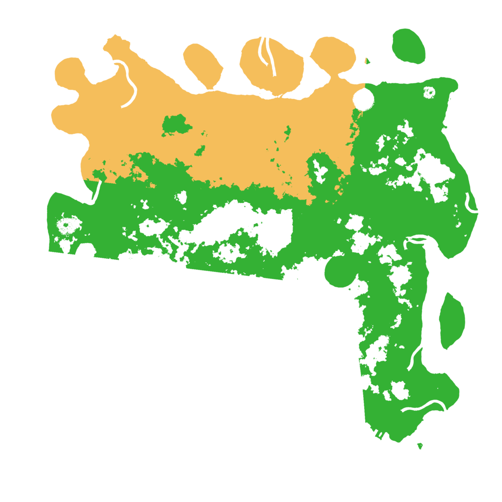 Biome Rust Map: Procedural Map, Size: 4200, Seed: 1566