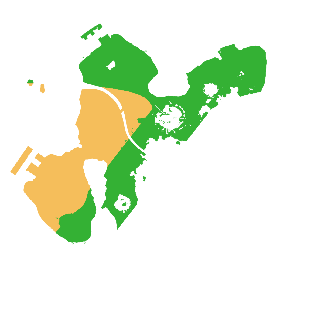 Biome Rust Map: Procedural Map, Size: 2000, Seed: 10237