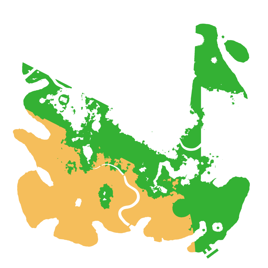Biome Rust Map: Procedural Map, Size: 4000, Seed: 8880196