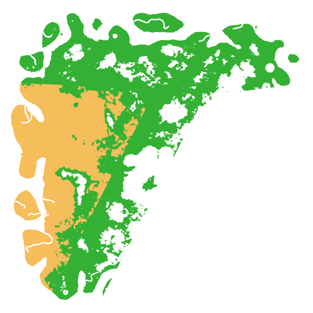 Biome Rust Map: Procedural Map, Size: 6000, Seed: 416150254