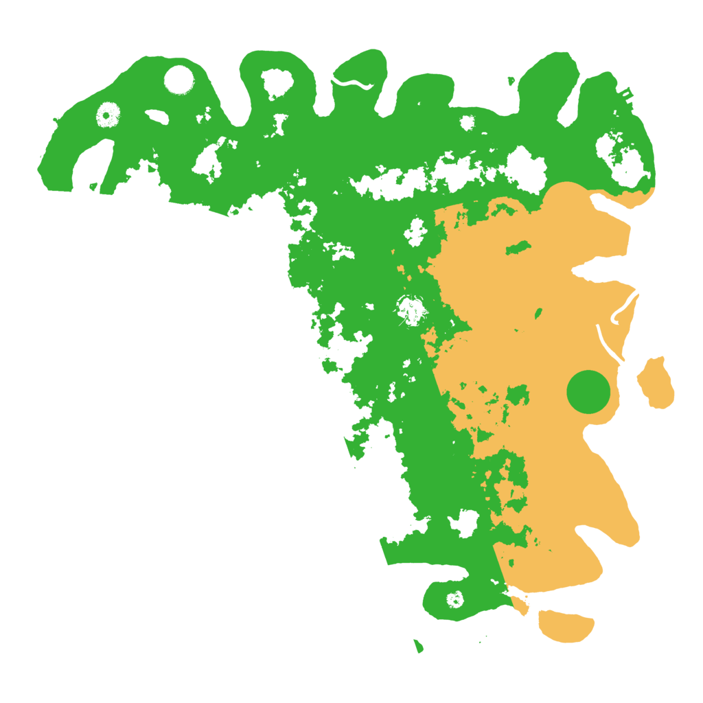Biome Rust Map: Procedural Map, Size: 4250, Seed: 393854