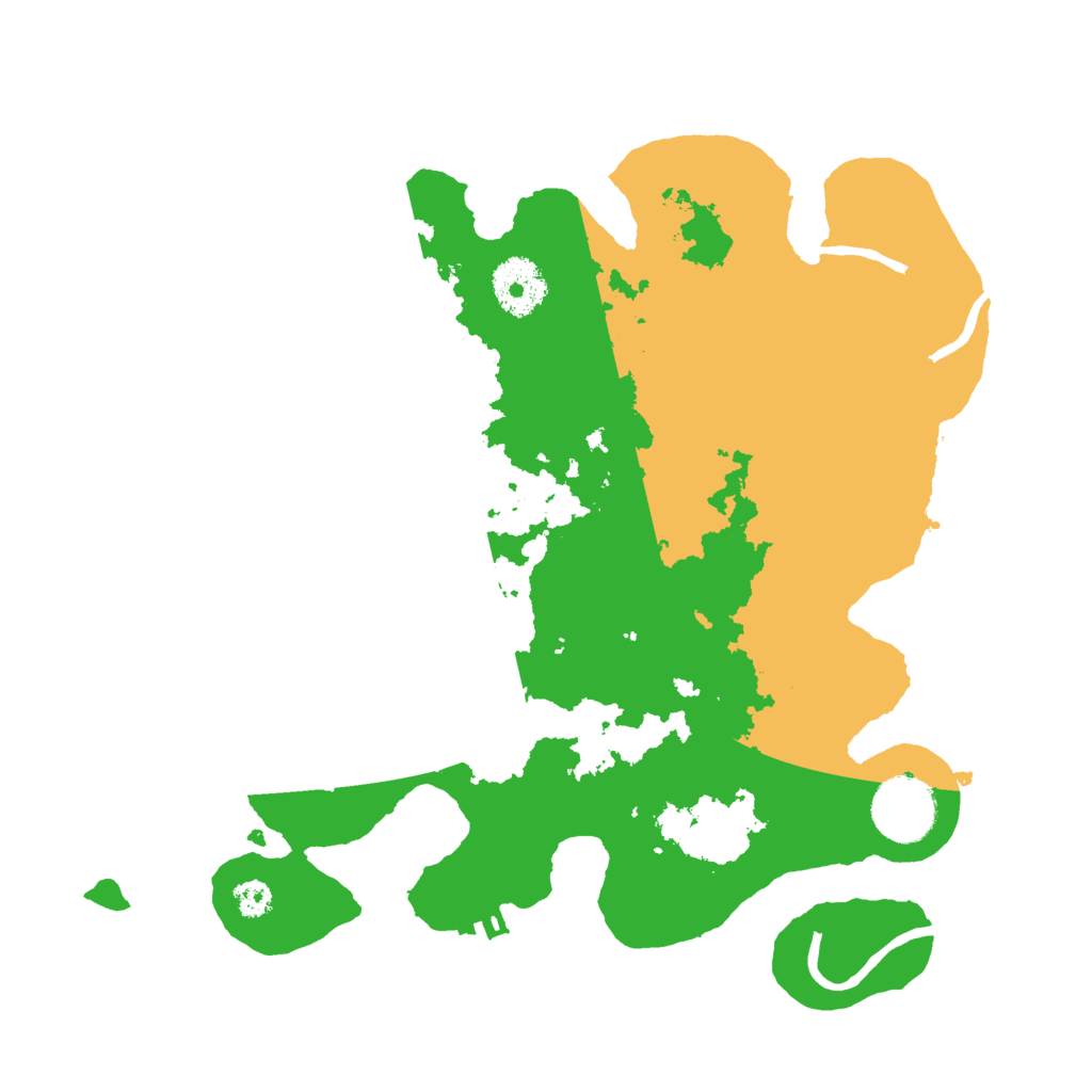 Biome Rust Map: Procedural Map, Size: 3000, Seed: 22656