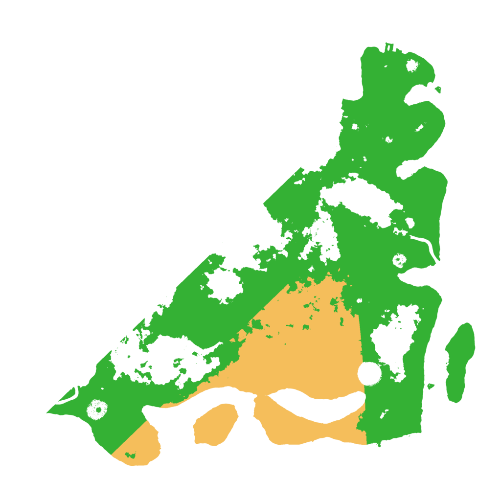 Biome Rust Map: Procedural Map, Size: 3800, Seed: 693796