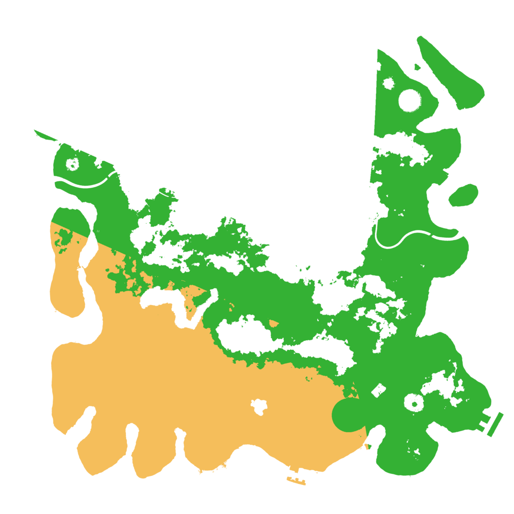 Biome Rust Map: Procedural Map, Size: 4000, Seed: 691017867