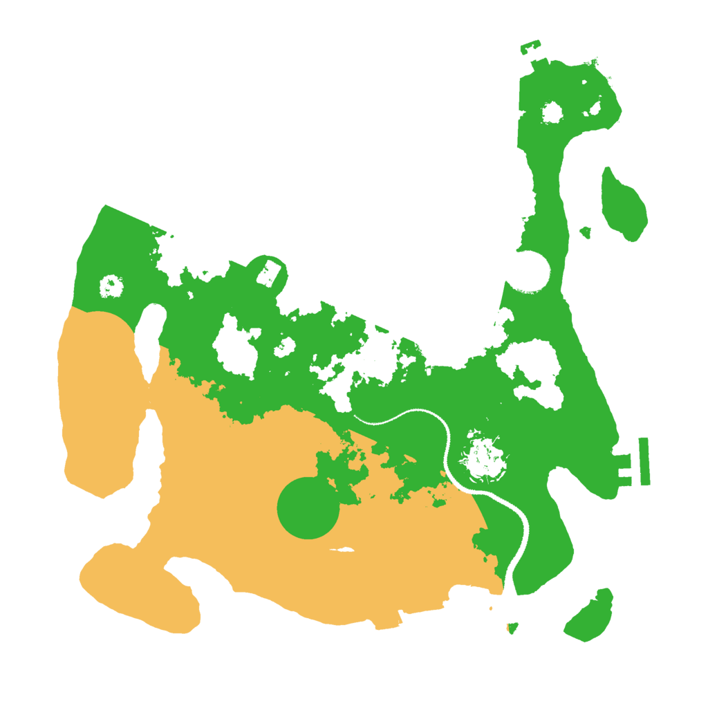 Biome Rust Map: Procedural Map, Size: 3000, Seed: 1574320