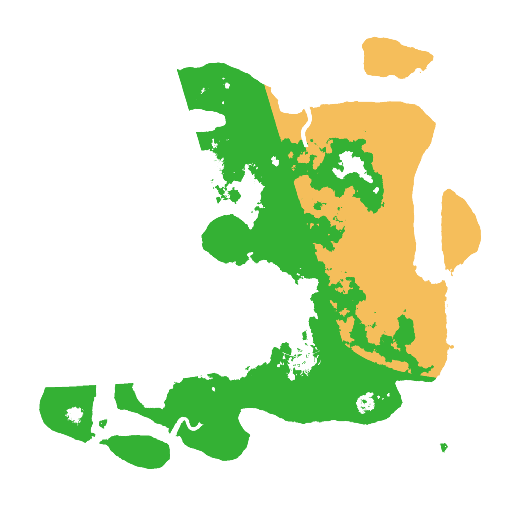 Biome Rust Map: Procedural Map, Size: 3000, Seed: 434959