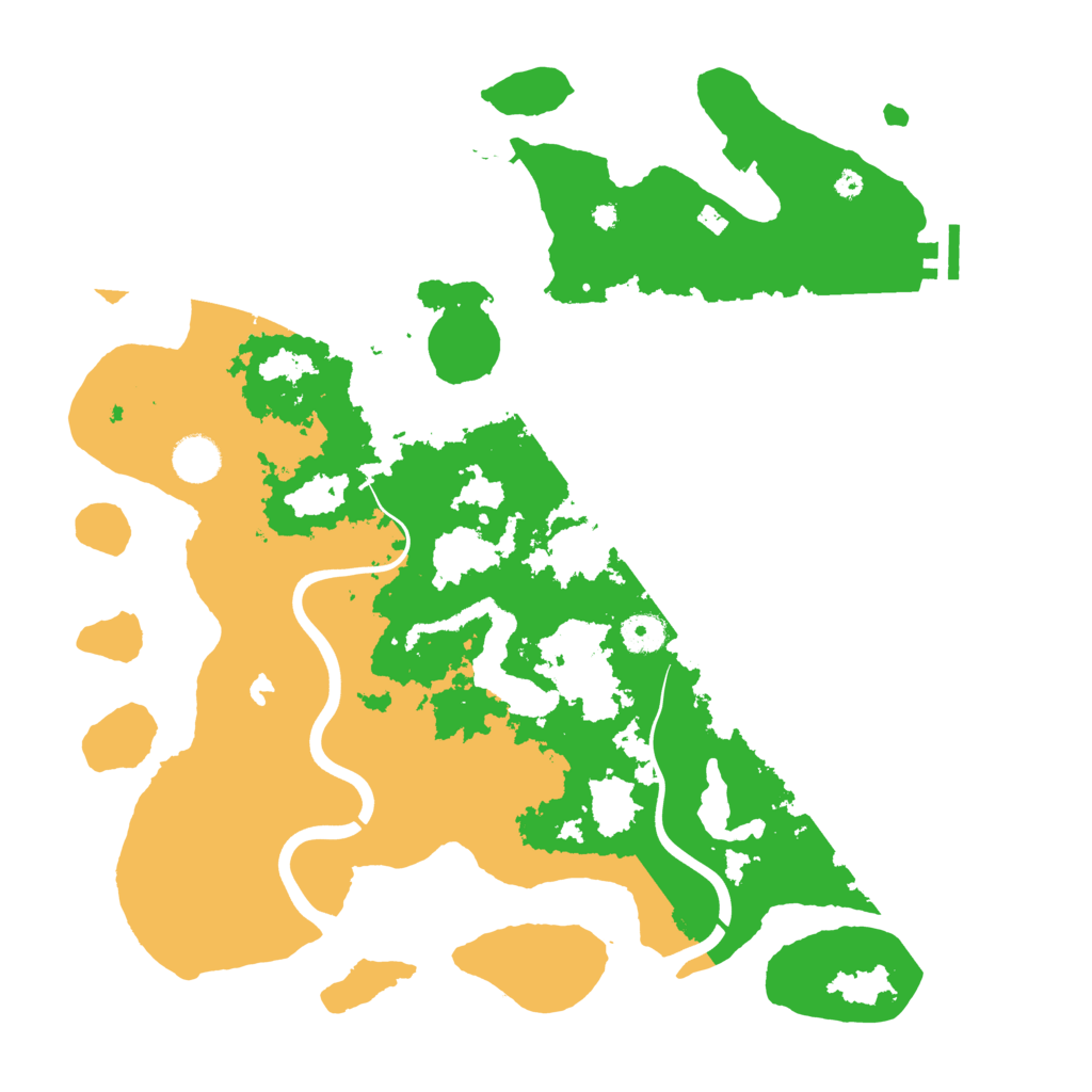 Biome Rust Map: Procedural Map, Size: 4000, Seed: 434758730