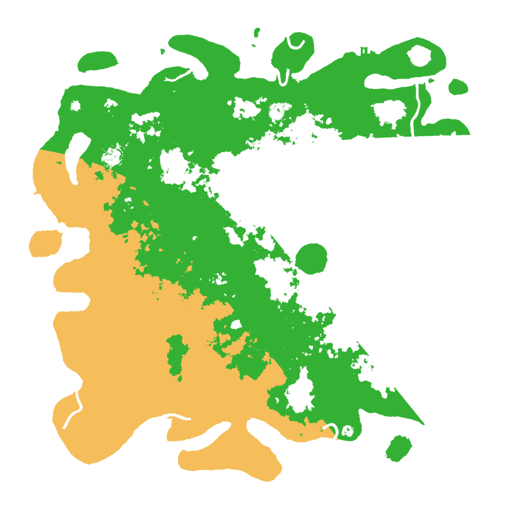 Biome Rust Map: Procedural Map, Size: 4500, Seed: 54969