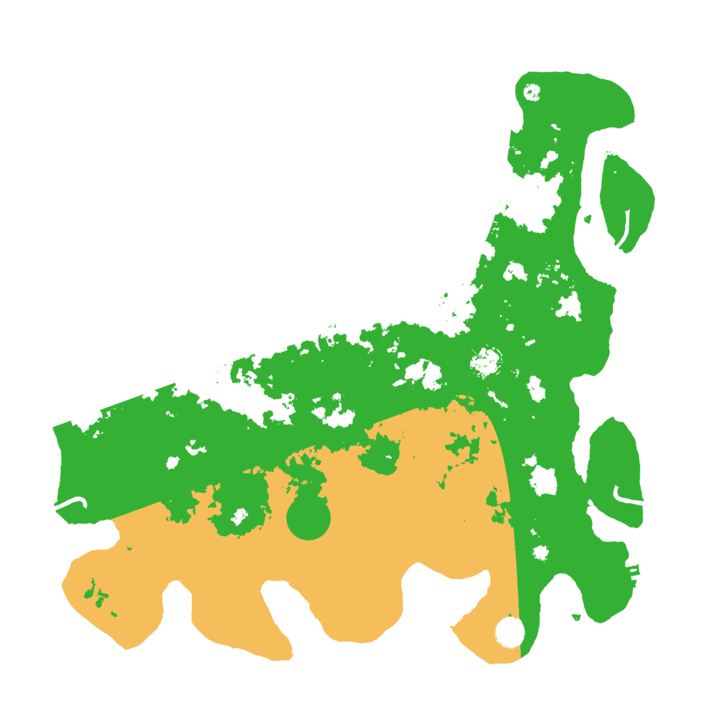 Biome Rust Map: Procedural Map, Size: 4250, Seed: 3233