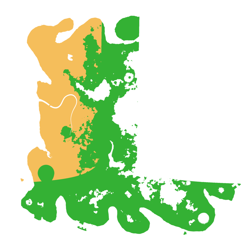 Biome Rust Map: Procedural Map, Size: 4000, Seed: 1950254189