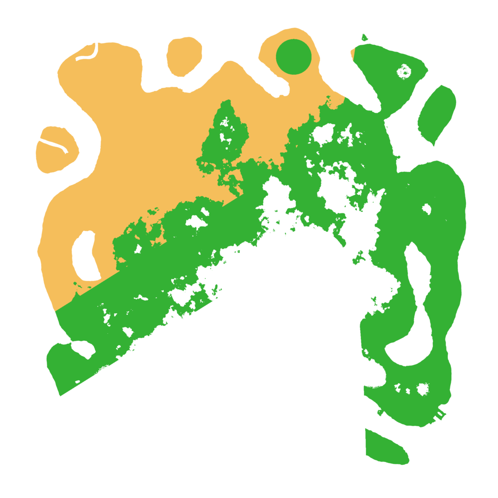 Biome Rust Map: Procedural Map, Size: 3700, Seed: 2027201202