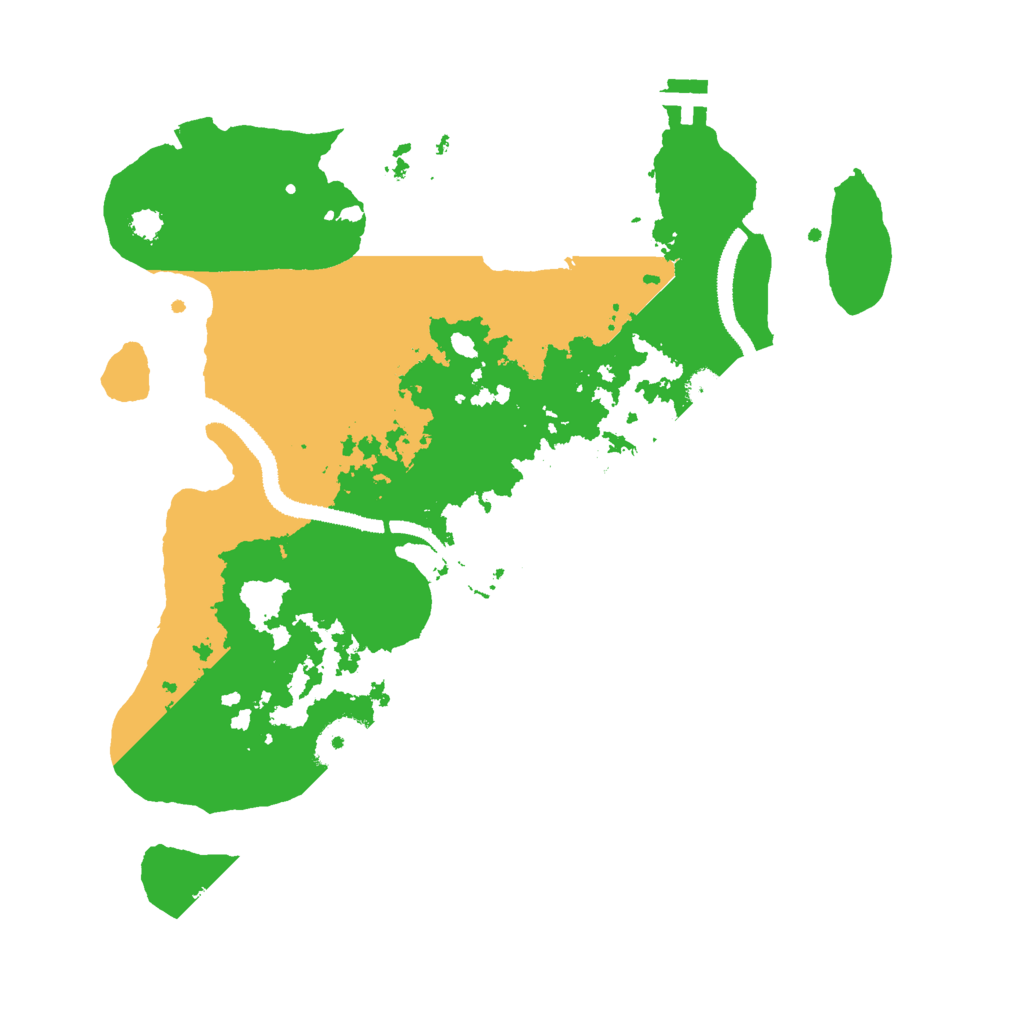Biome Rust Map: Procedural Map, Size: 3000, Seed: 1984625746