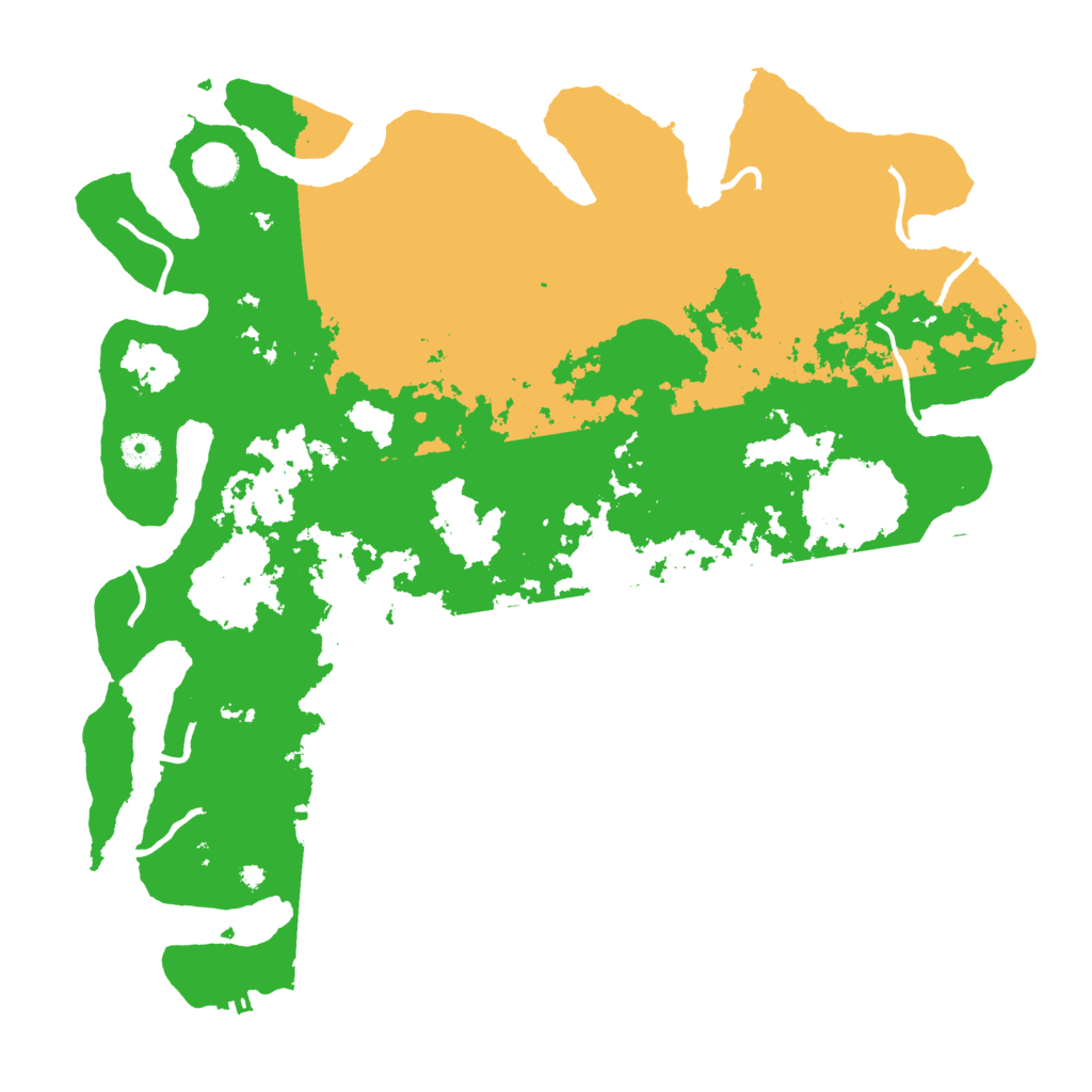 Biome Rust Map: Procedural Map, Size: 4250, Seed: 486370936