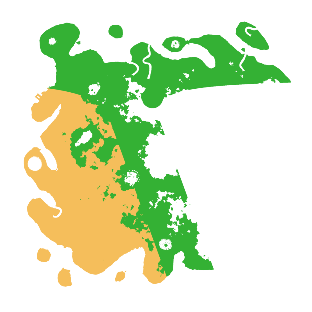 Biome Rust Map: Procedural Map, Size: 3900, Seed: 214027