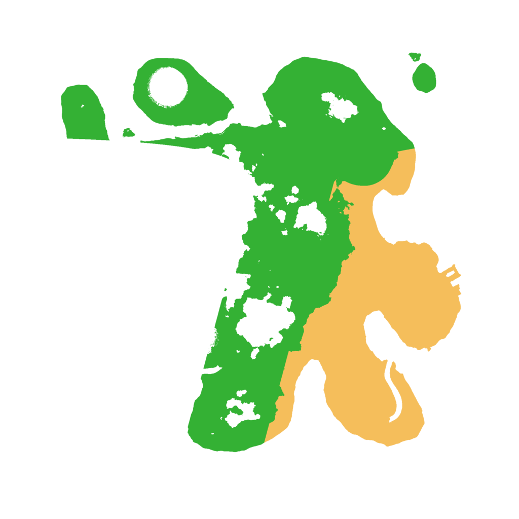 Biome Rust Map: Procedural Map, Size: 2350, Seed: 66663212