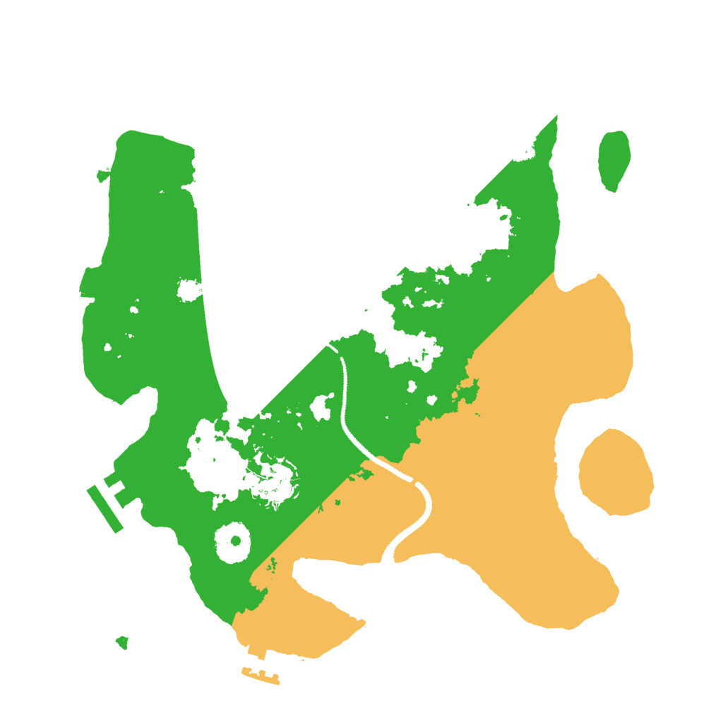 Biome Rust Map: Procedural Map, Size: 2800, Seed: 7546756