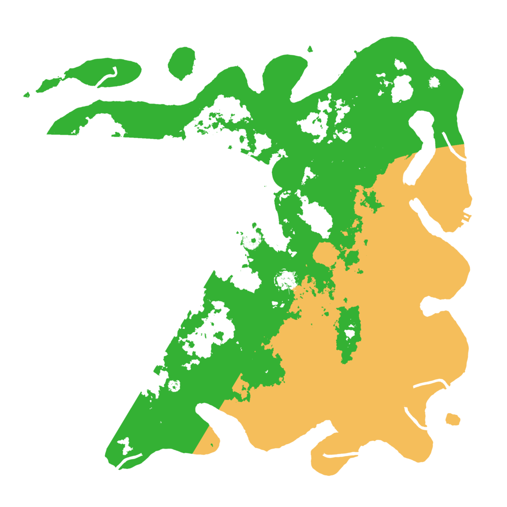 Biome Rust Map: Procedural Map, Size: 4250, Seed: 909402120