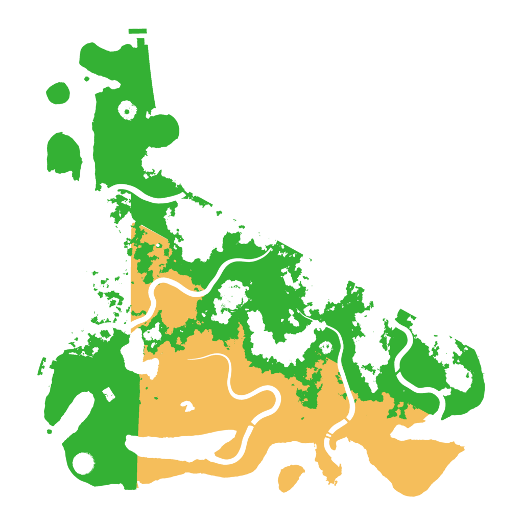 Biome Rust Map: Procedural Map, Size: 4250, Seed: 87502013