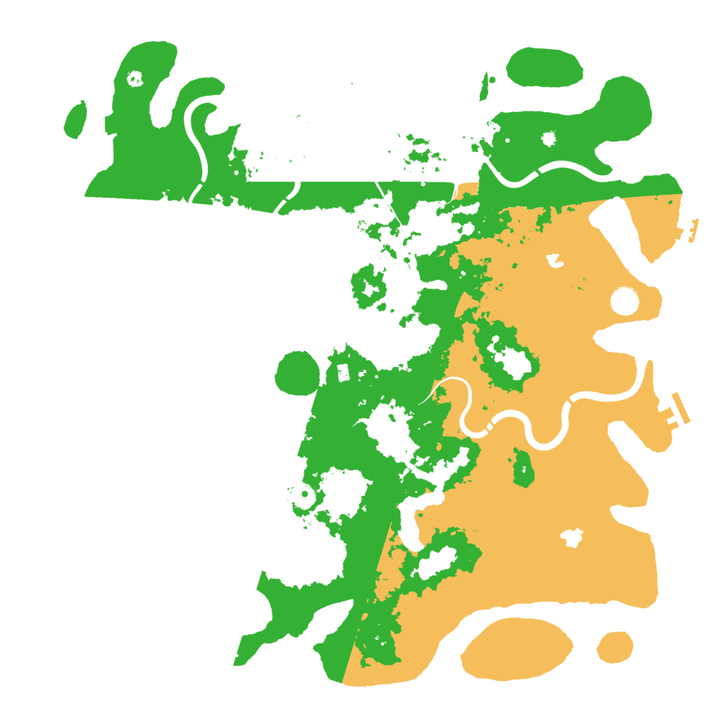 Biome Rust Map: Procedural Map, Size: 4500, Seed: 1647363040