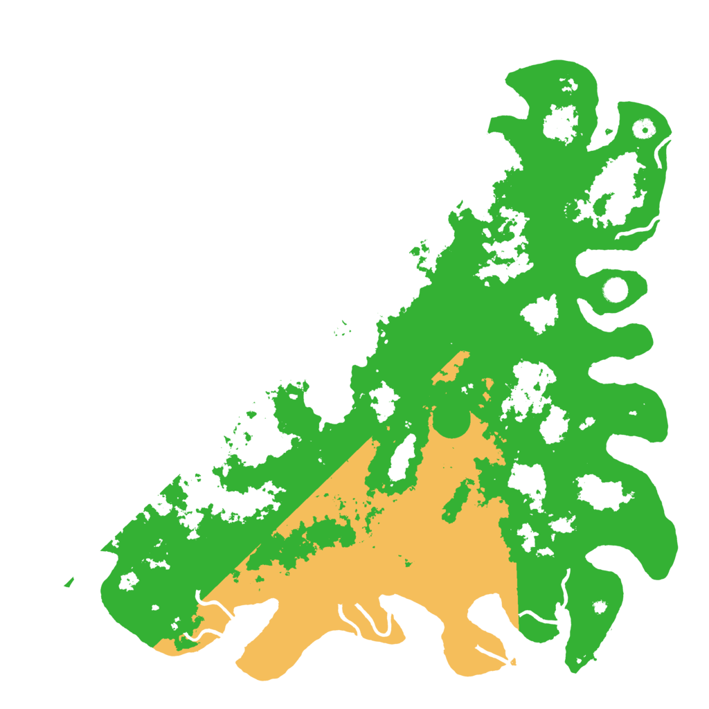 Biome Rust Map: Procedural Map, Size: 5000, Seed: 1677704546