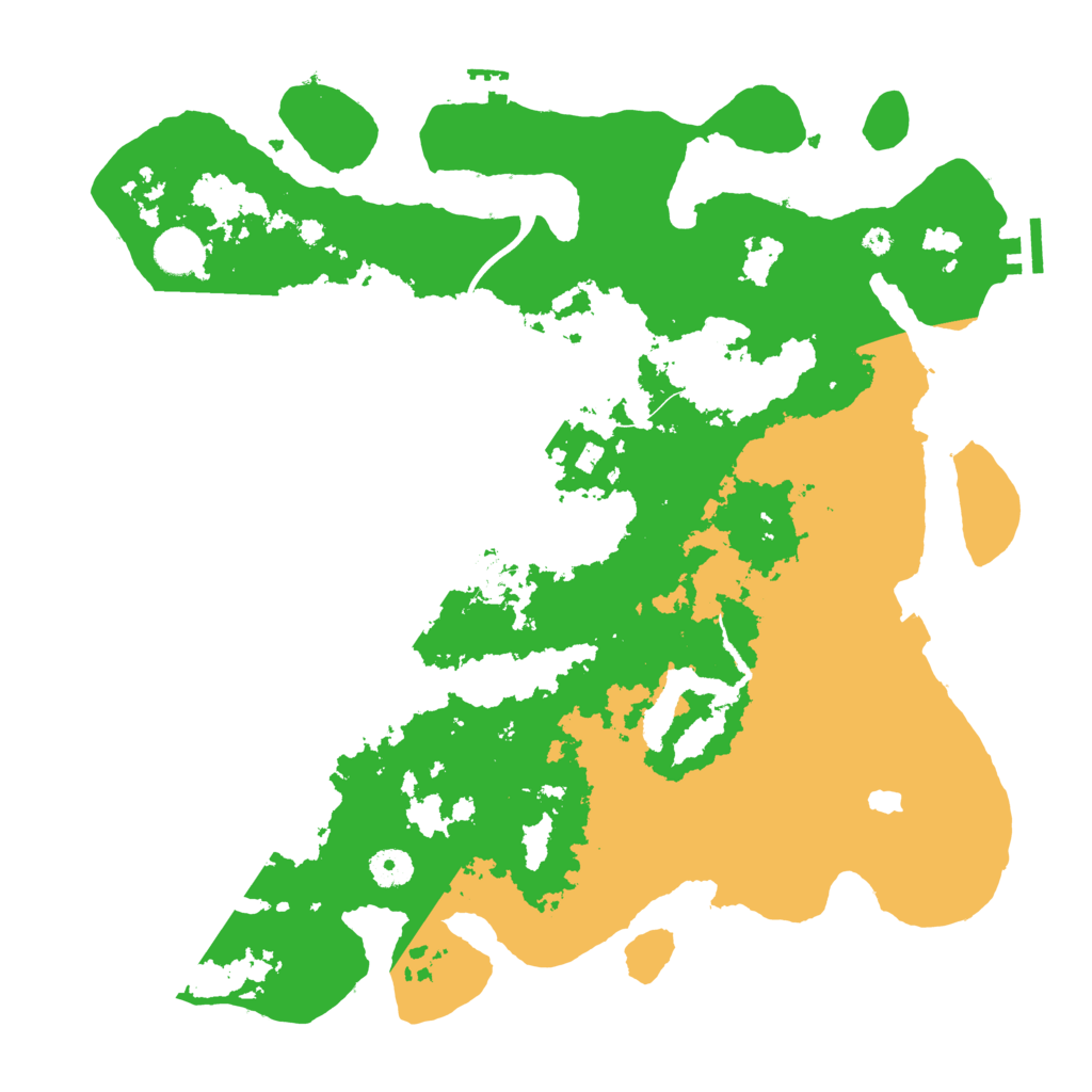 Biome Rust Map: Procedural Map, Size: 4000, Seed: 65000