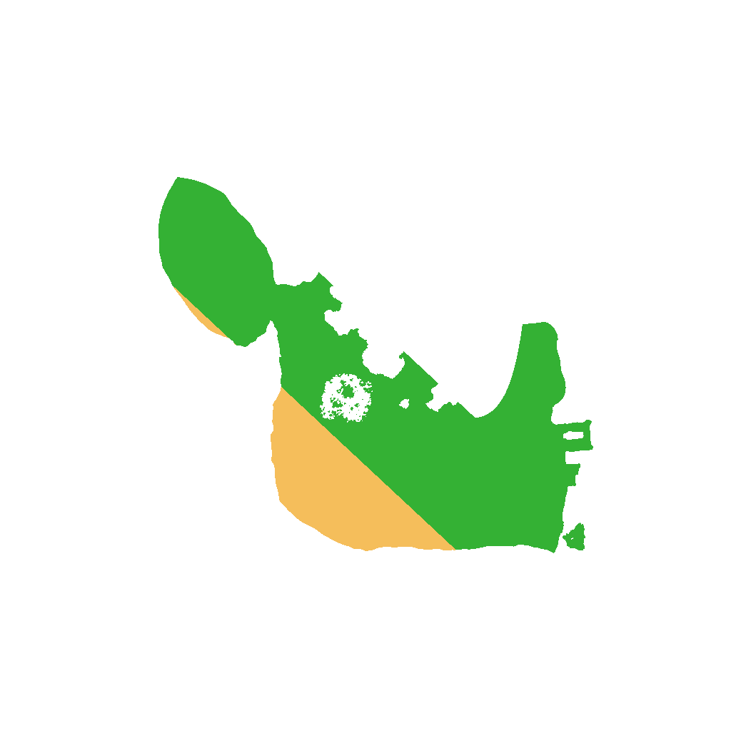 Biome Rust Map: Procedural Map, Size: 1500, Seed: 45323