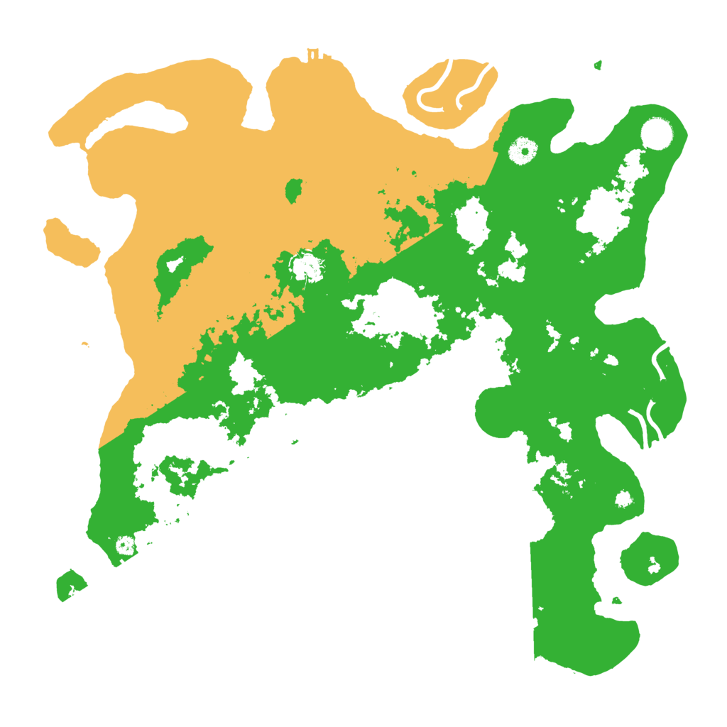 Biome Rust Map: Procedural Map, Size: 4000, Seed: 8090