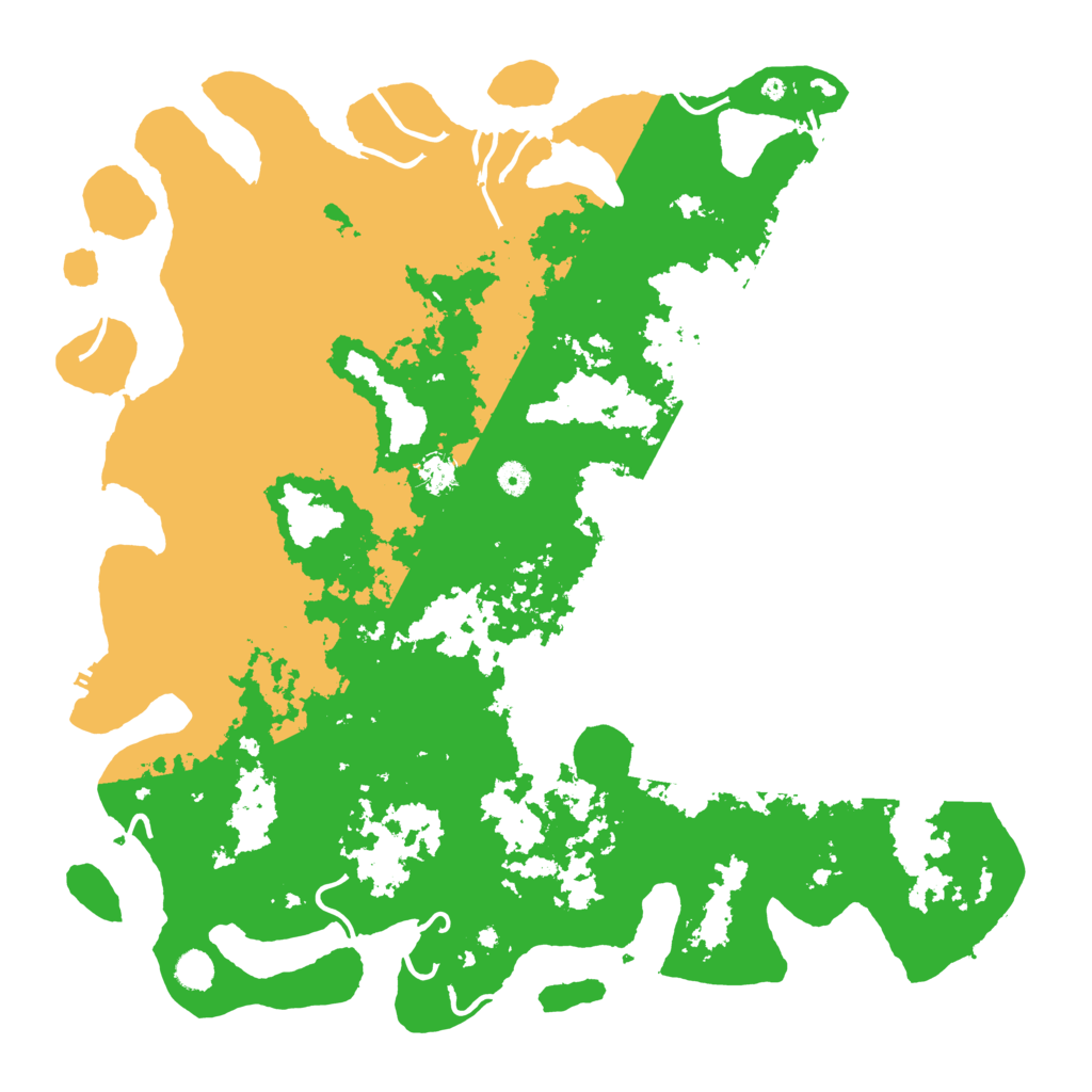 Biome Rust Map: Procedural Map, Size: 5000, Seed: 1927587999