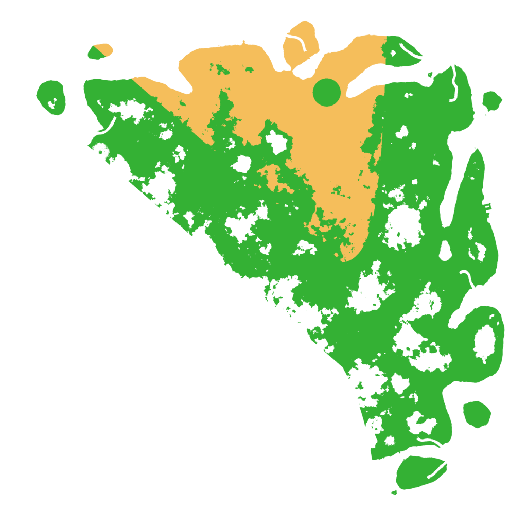 Biome Rust Map: Procedural Map, Size: 5000, Seed: 20230202