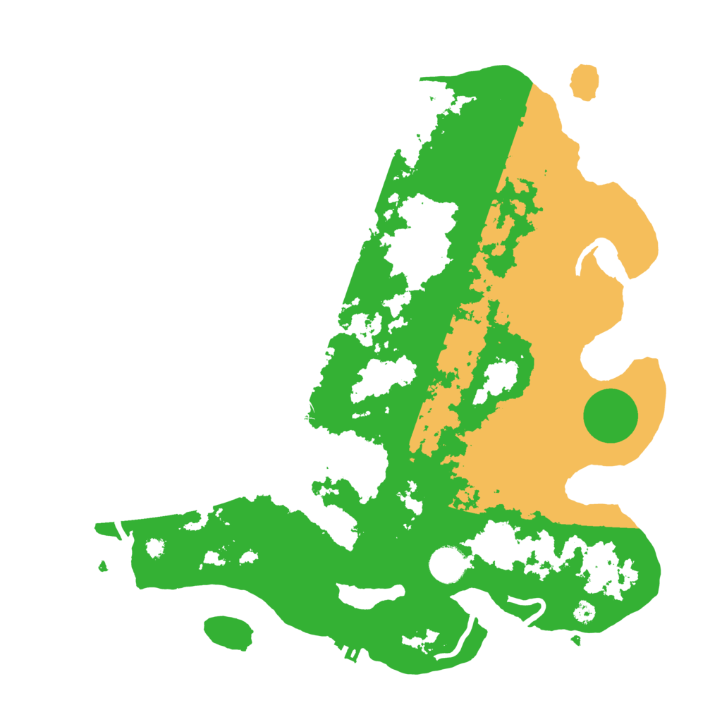 Biome Rust Map: Procedural Map, Size: 3500, Seed: 756463
