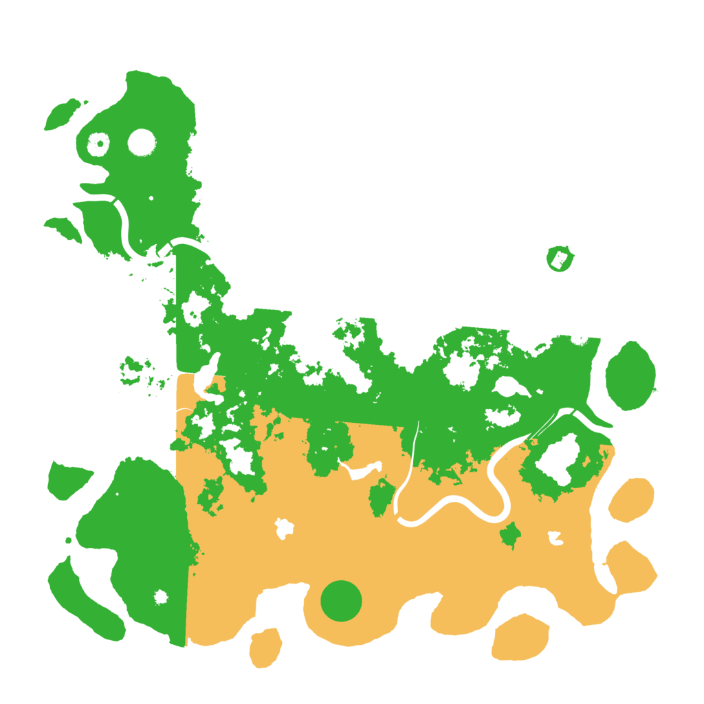 Biome Rust Map: Procedural Map, Size: 4500, Seed: 1420725420