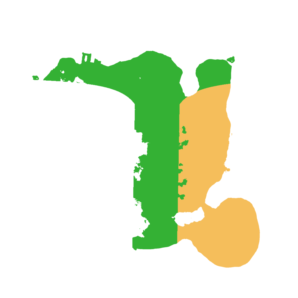 Biome Rust Map: Procedural Map, Size: 2000, Seed: 1587539