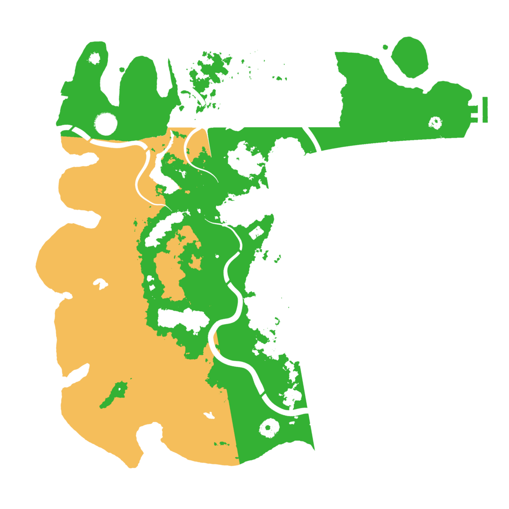 Biome Rust Map: Procedural Map, Size: 4000, Seed: 1039508121