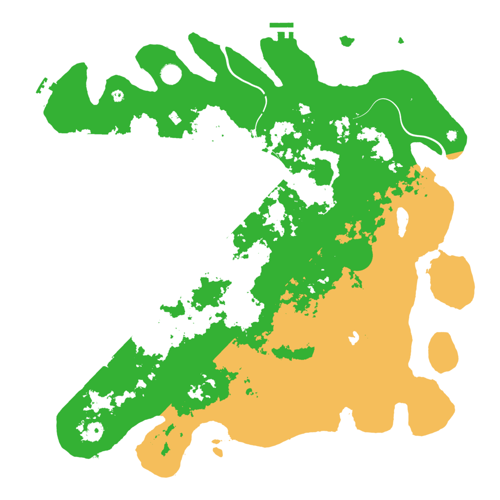Biome Rust Map: Procedural Map, Size: 4250, Seed: 1251056800