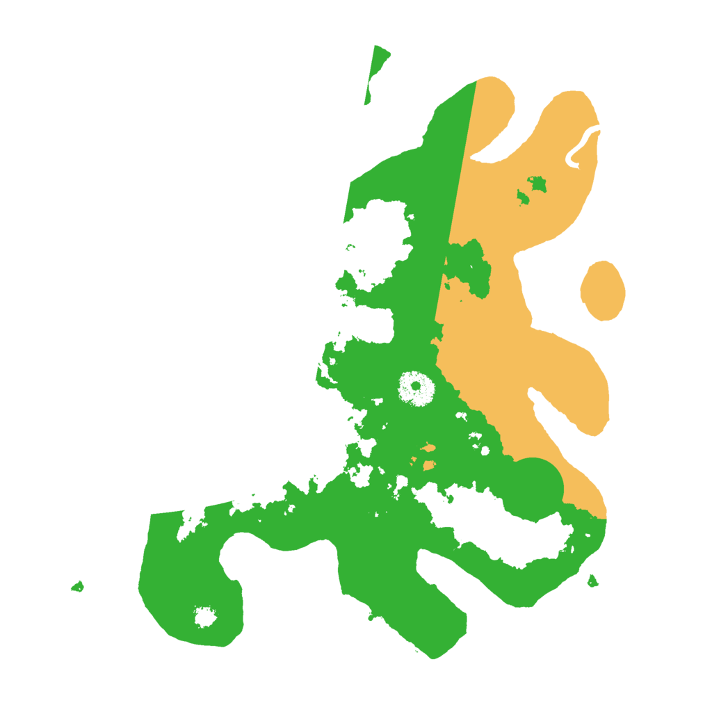 Biome Rust Map: Procedural Map, Size: 3000, Seed: 10333