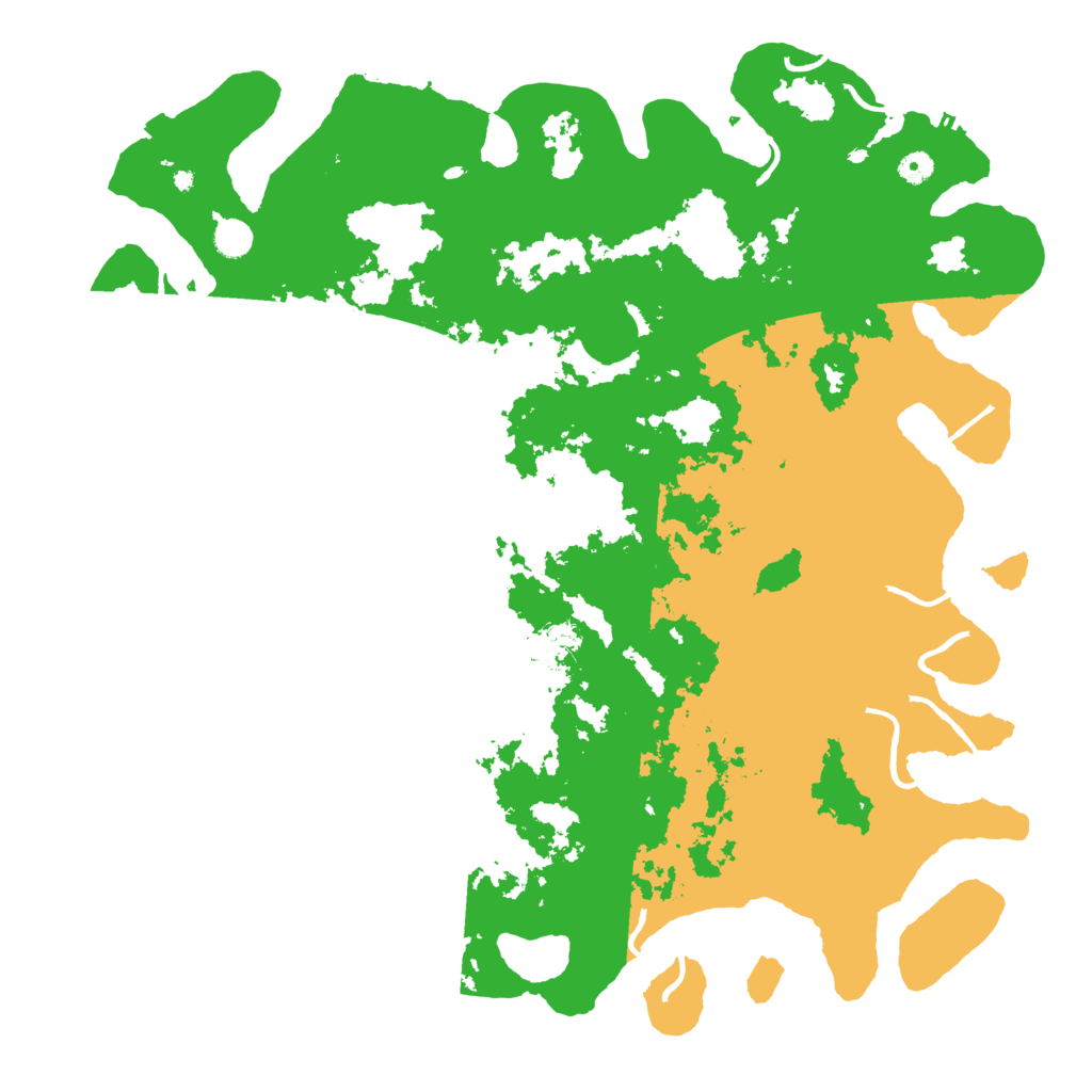 Biome Rust Map: Procedural Map, Size: 5000, Seed: 452444