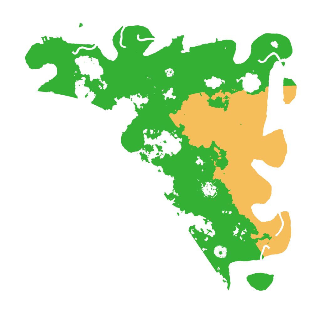 Biome Rust Map: Procedural Map, Size: 3800, Seed: 605703322